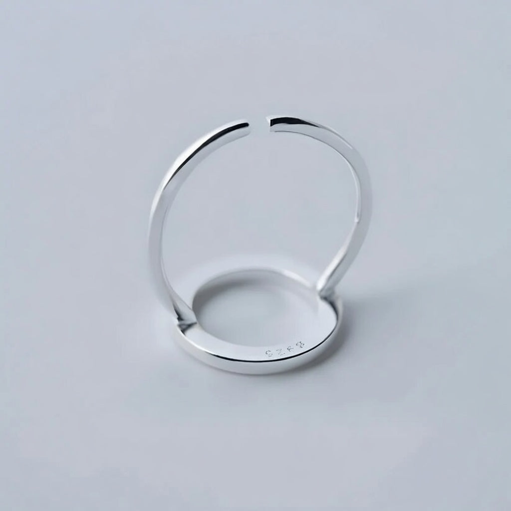 Jessie - Verstellbarer Ring mit rundem Design
