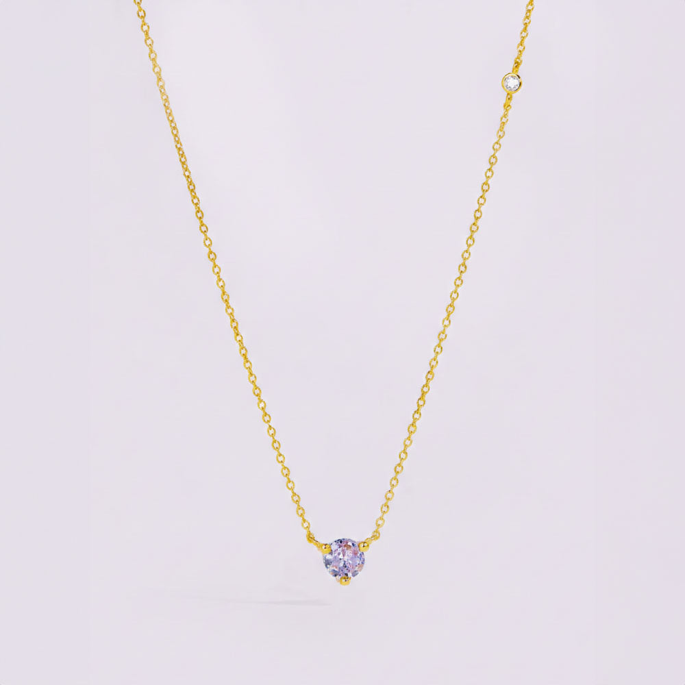 River – Necklace with multicolored stone