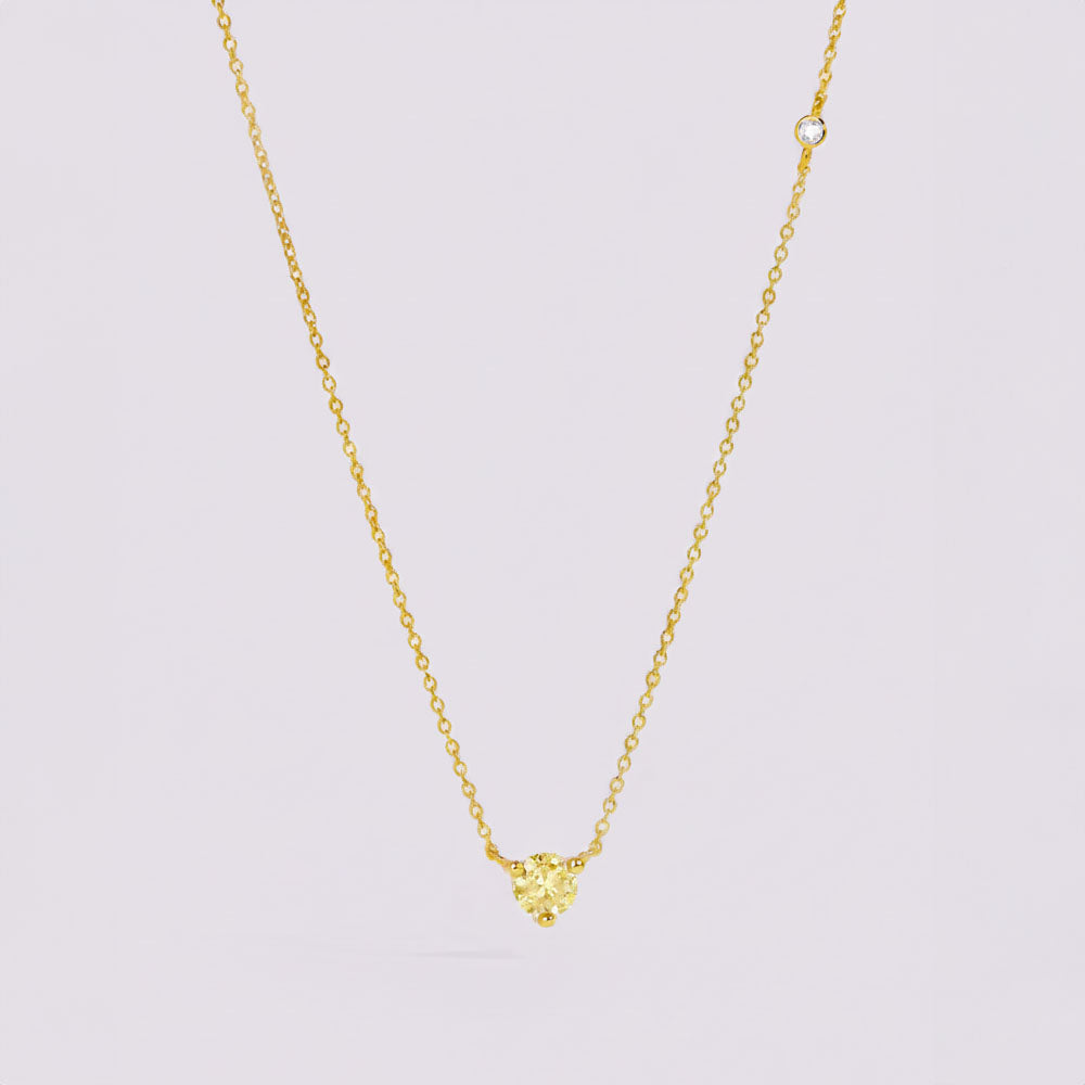 River – Necklace with multicolored stone