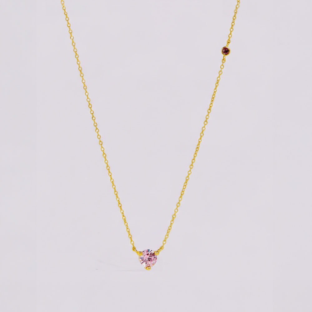 River – Necklace with multicolored stone