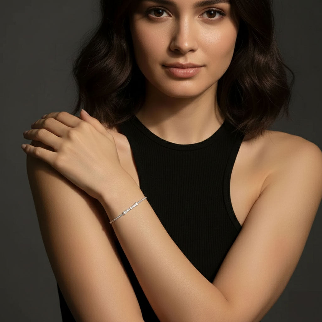 Rose - Armband met strikmotief