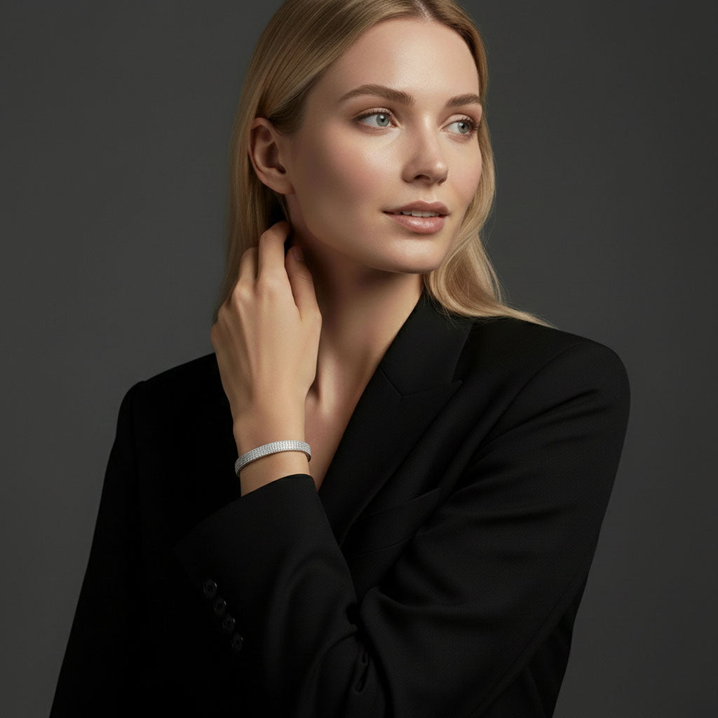 Ruby - Elegante armband met edelstenen