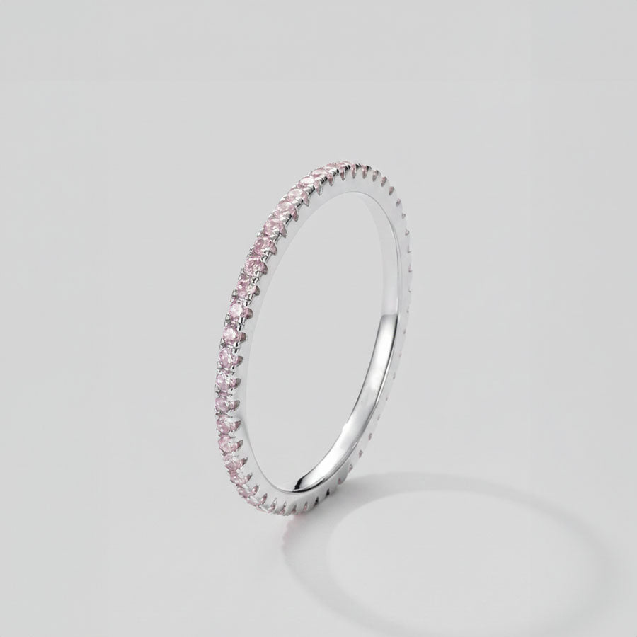 Selma - Ring mit rosa Edelsteinen