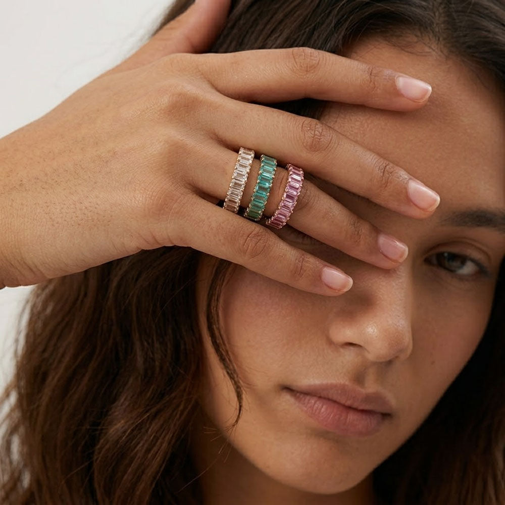 Siri - Eleganter Ring mit leuchtenden Farben