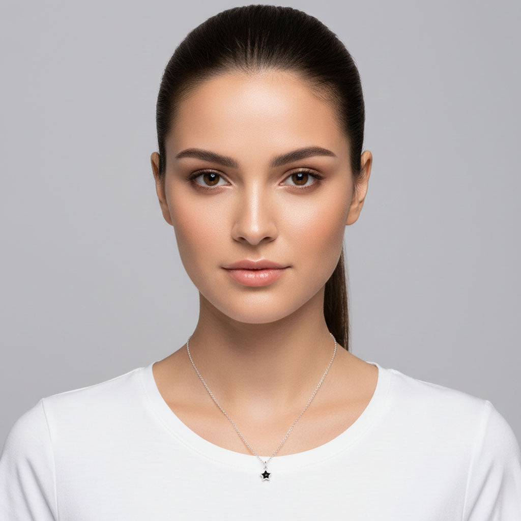 Sirius – Necklace with star in various colors