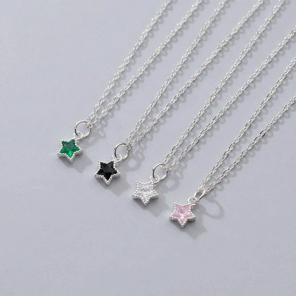 Sirius – Necklace with star in various colors