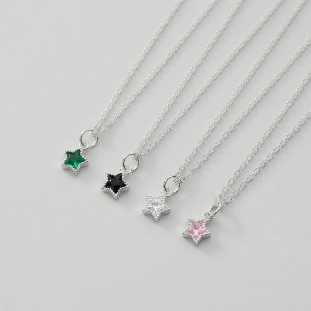 Sirius – Necklace with star in various colors