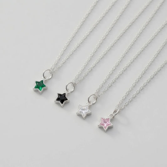 Sirius – Necklace with star in various colors
