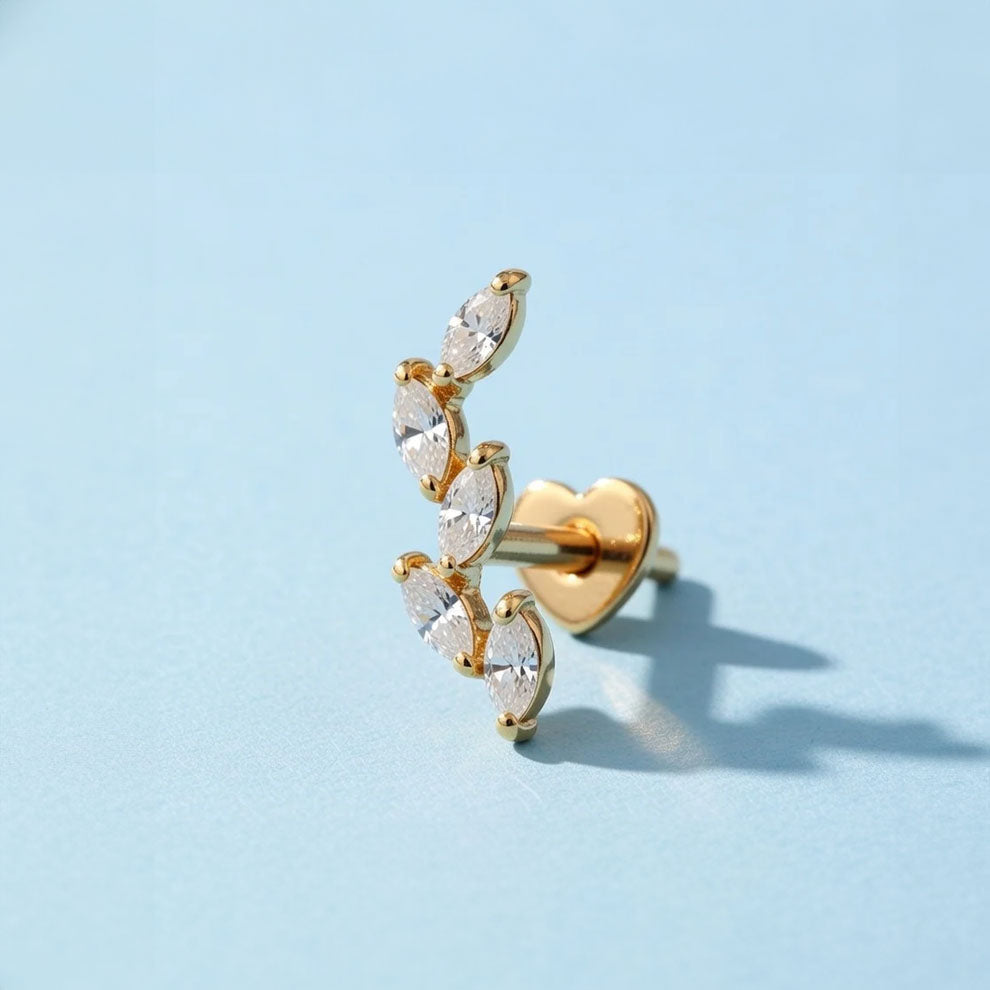 Skyline - Ohrstecker mit gemischten Motiven