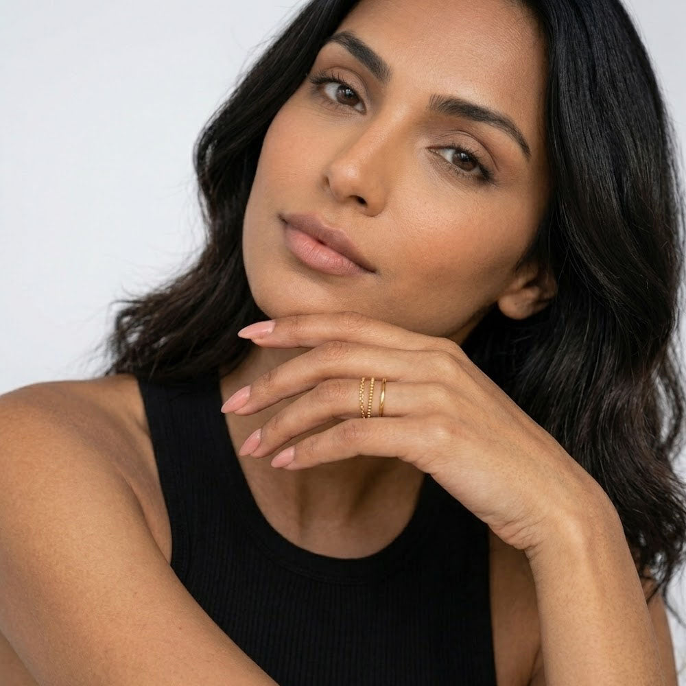 Slim Triple – Three-piece stylish ring set