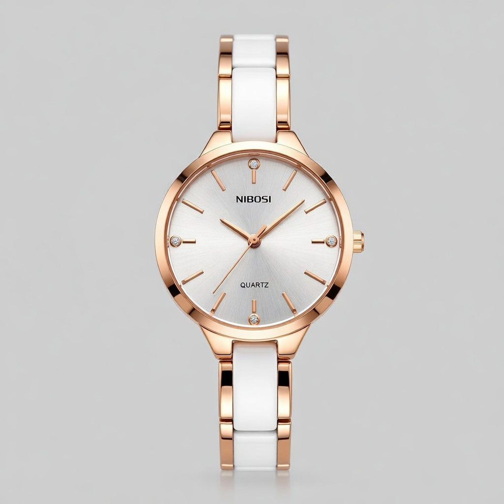 Tess - Modern-detaillierte Uhr