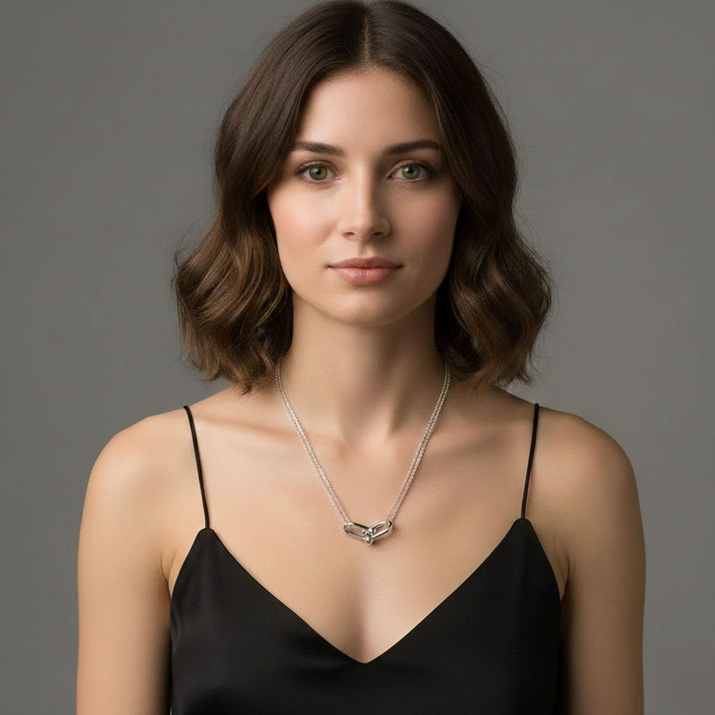 U-Turn - Ketting met hoefijzervormige hanger