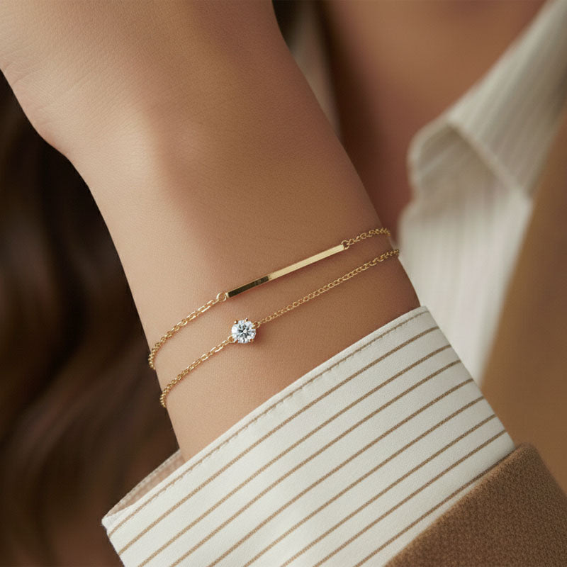 Wilma – Bracelet with small stone