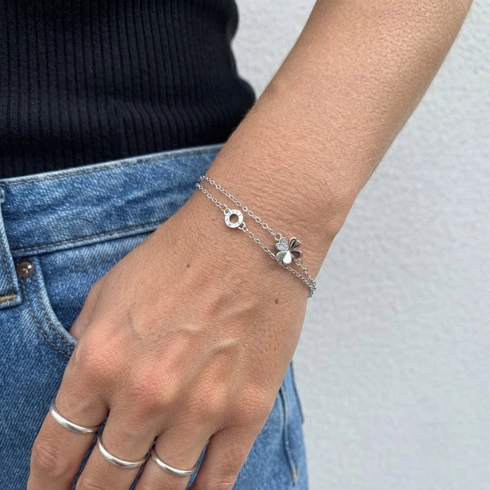 Wishleaf – Bracelet with four-leaf clover
