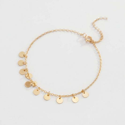 Lemonie - Armband mit hängendem, rundem Anhänger